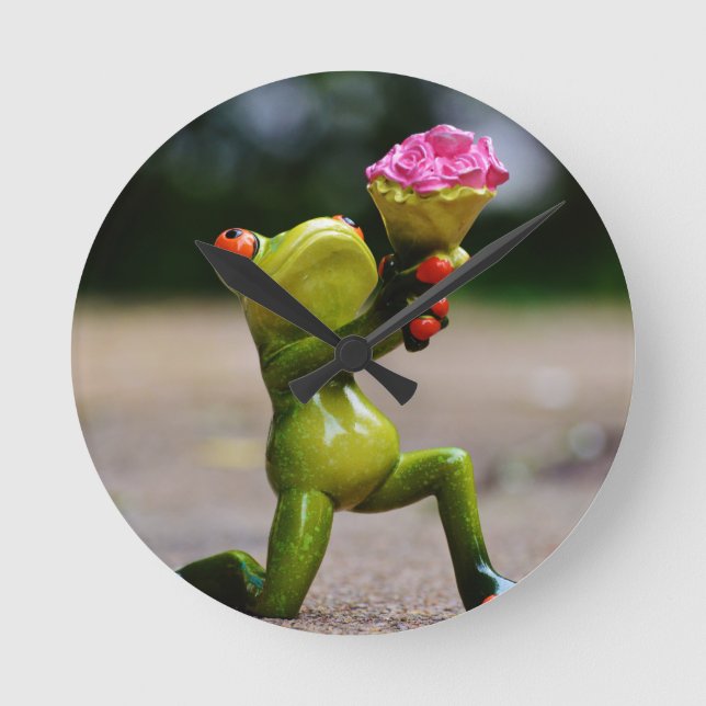 Horloge Ronde Serez-vous mon.... (Recto)