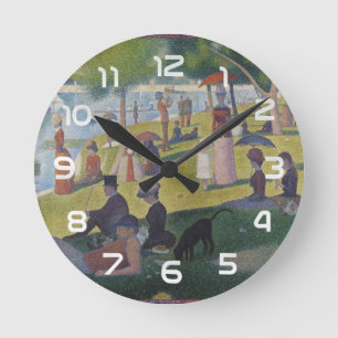 Horloge Ronde Seurat dimanche La Grande Jatte Beaux-Arts