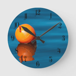 Horloge Ronde Ship Double Bollard w Rope