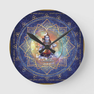 Horloge Ronde Shiva Mahamrityunjaya - épuration de karma