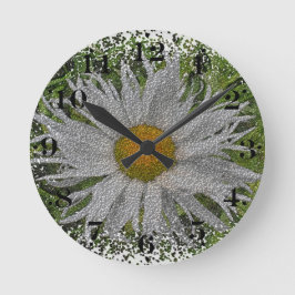 Horloge Ronde Show Me A Daisy #1