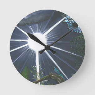 Horloge Ronde Silence de l'Espace Sacré
