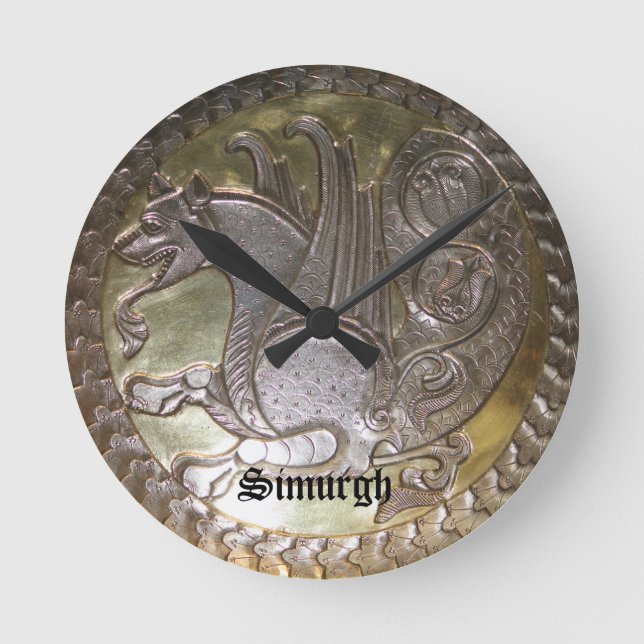 Horloge Ronde Simurgh (Recto)