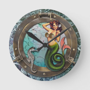 Horloge Ronde SIRÈNE de HUBLOT, sirènes originales d'art