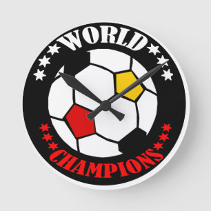 HORLOGE RONDE SOCCER