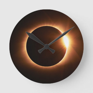Horloge Ronde Solar Eclipse