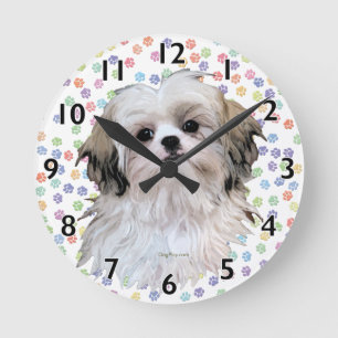 Horloge Ronde Sortie Shih Tzu