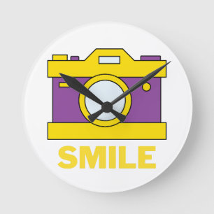 Horloge Ronde sourire gratuitement photo