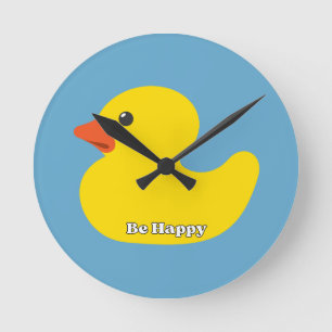 Horloge Ronde Soyez Heureux