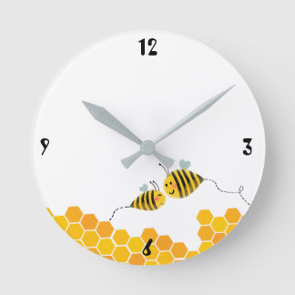 Horloge Ronde Soyez heureux toute la journée !