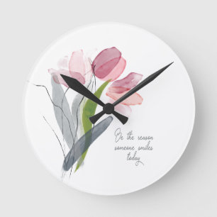 Horloge Ronde Soyez La Raison Pour Laquelle Quelqu'Un Sourit Auj
