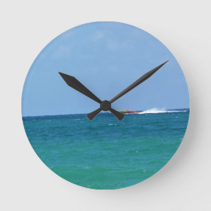 Horloge Ronde Speed Boat, fort Lauderdale, Floride