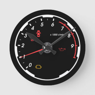 Horloge Ronde Speedometer