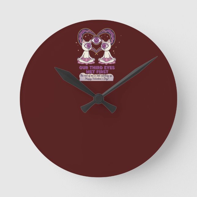 Horloge Ronde spiritual valentine's day (Recto)