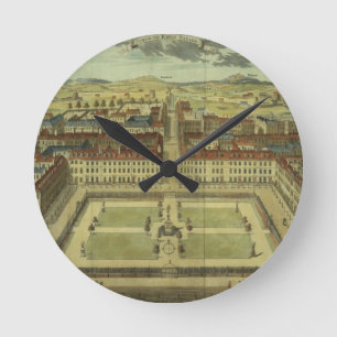 Horloge Ronde Square de Soho ou de Roi, pour la 'enquête de