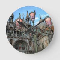 St. Marks et lampe, Venise, Italie