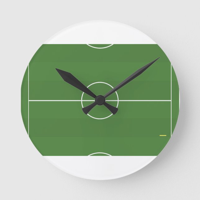 Horloge Ronde stade foot Wall Clock  (Recto)