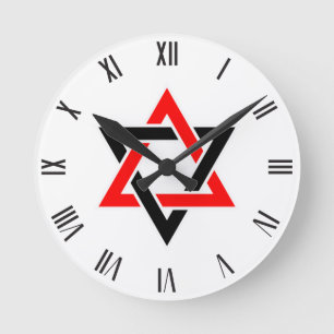 Horloge Ronde Star of David