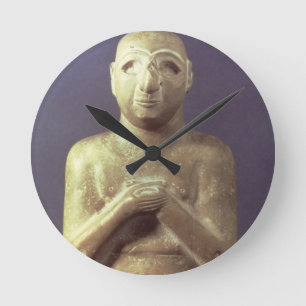 Horloge Ronde Statue de Dieu Utu, Mésopotamien, c.2400 AVANT