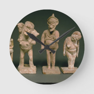 Horloge Ronde Statuettes des acteurs et des actrices,