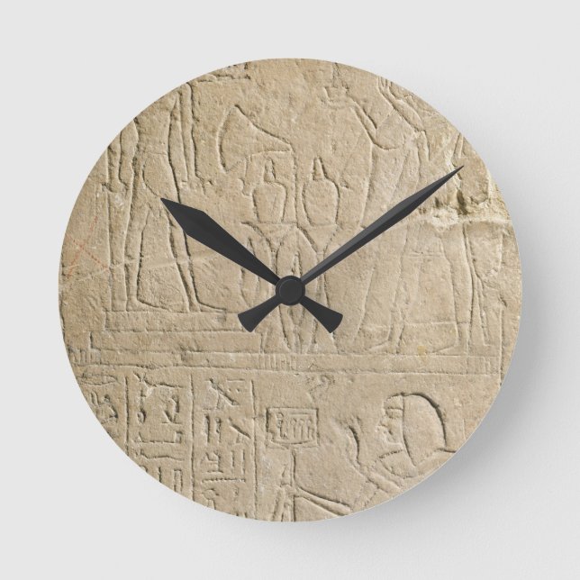 Horloge Ronde Stela depicting Ramesses (Recto)