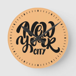 Horloge Ronde Style de New York City