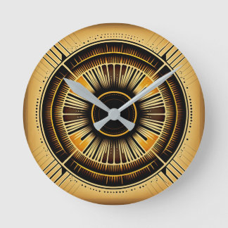 Horloge Ronde Style indien