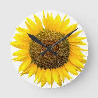 Horloge Ronde Sunflower