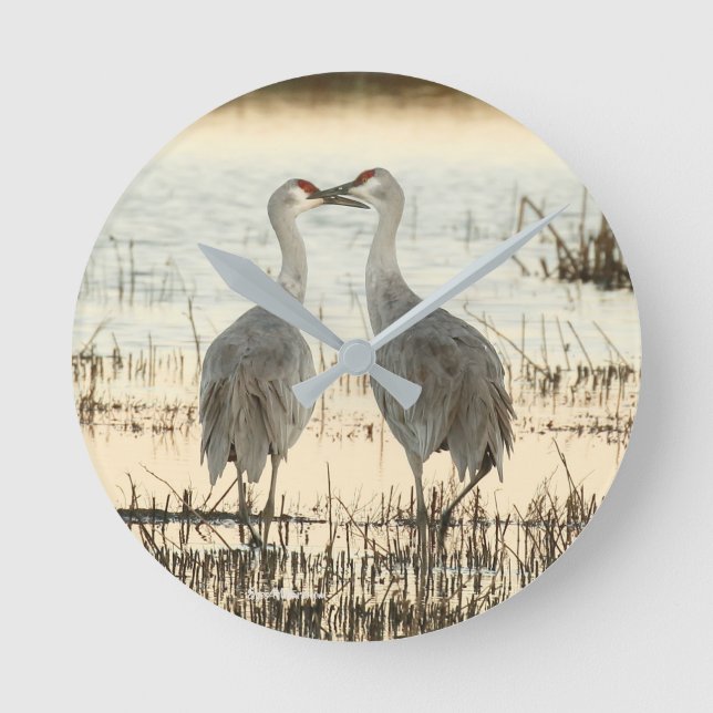 Horloge Ronde Sunrise Sandhill (Recto)