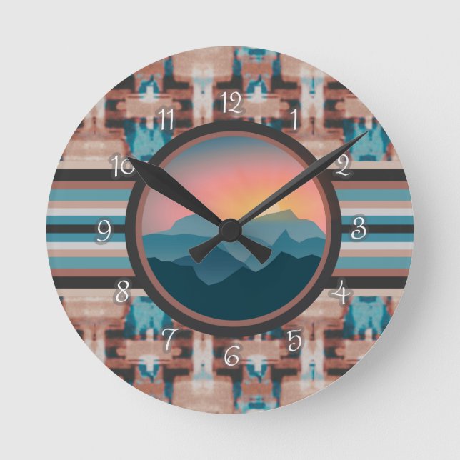 Horloge Ronde Sunrise Sud-Ouest (Recto)