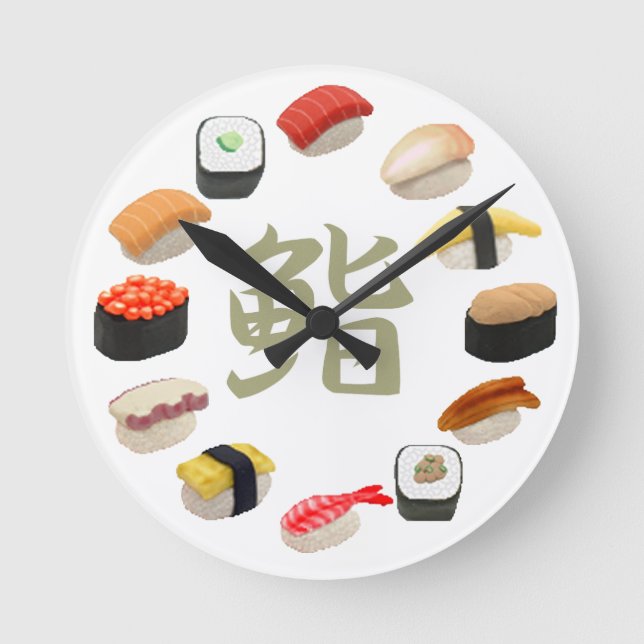 Horloge Ronde Susi clock (Recto)