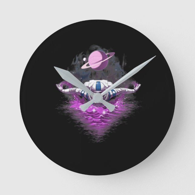 Horloge Ronde Swimming (Recto)