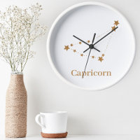 Symbole moderne Zodiac Gold Capricorne| Élément Te