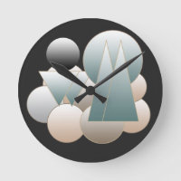 Système de planète futuriste de l'art spatial Abst