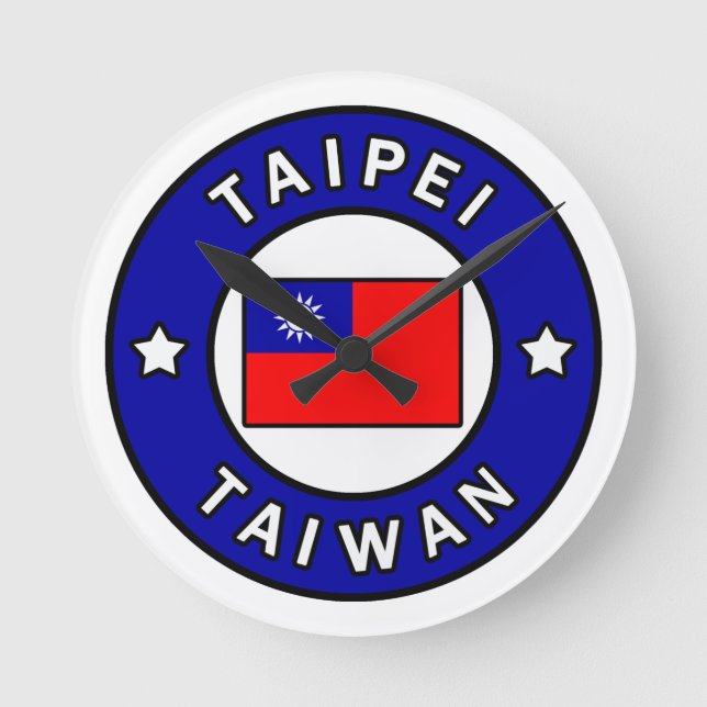 Horloge Ronde Taipei Taïwan (Recto)