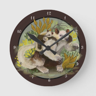Horloge Ronde Tamandua Anteater