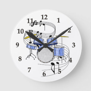 Horloge Ronde Tambours