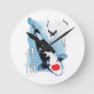 Horloge Ronde Tancho koi