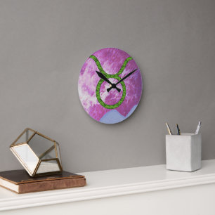 Horloge Ronde Taureau