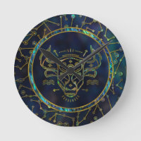 Taurus zodiac Gold Abalone on Constellation