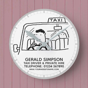 Horloge Ronde Taxi-chauffeur et location de voiture privée