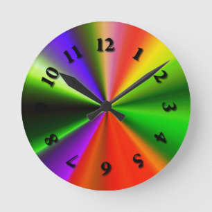 Horloge Ronde Technicolor