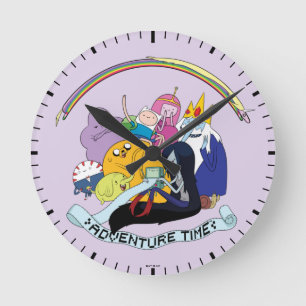 Horloge Ronde Temps d'aventure Graphique de groupe BMO