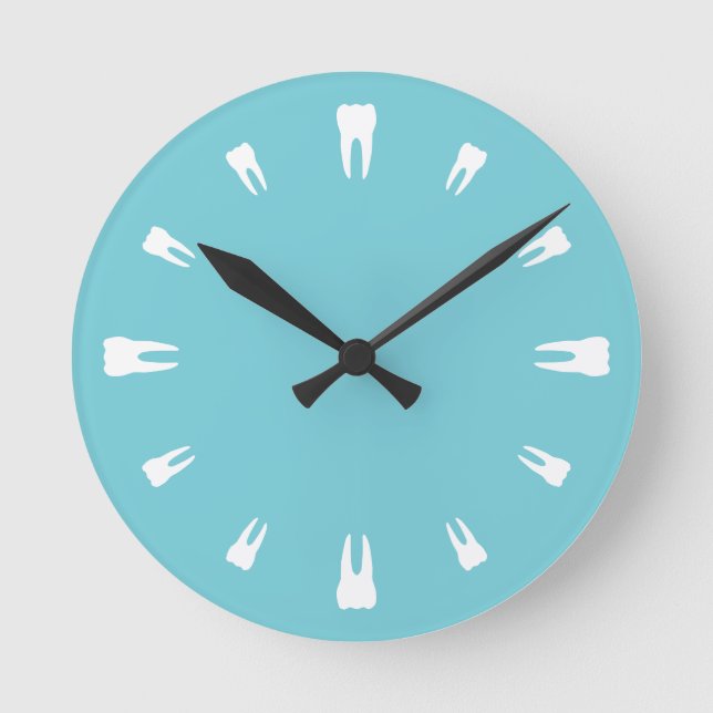 Horloge Ronde Temps de dents (Recto)