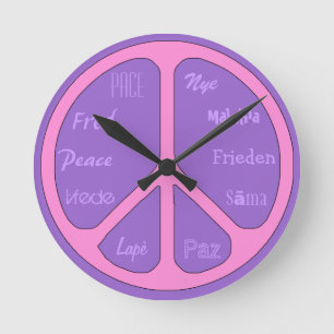 Horloge Ronde Temps de paix