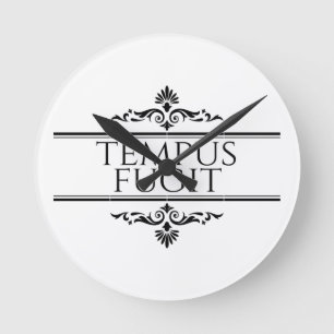 Horloge Ronde Tempus Fugit