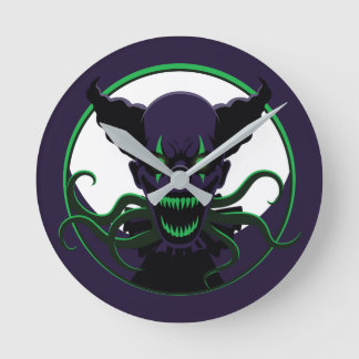 Horloge Ronde Tentacle Clown