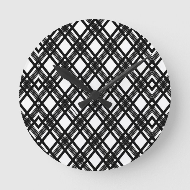 Horloge Ronde Texture des bandes (Recto)