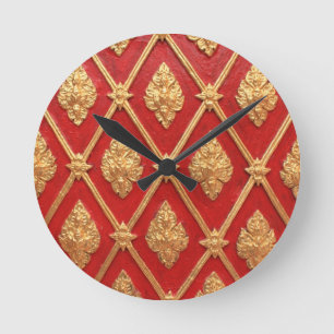 Horloge Ronde Thai art