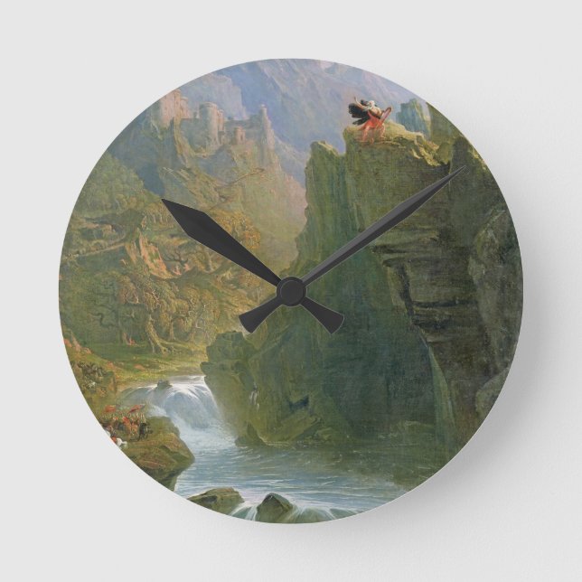 Horloge Ronde The Bard, c.1817 (Recto)